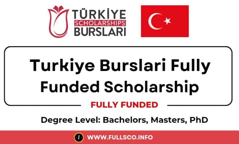 Turkiye Burslari Scholarship 2025 (Fully Funded)