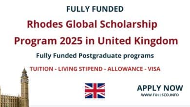 Rhodes Global Scholarship 2025