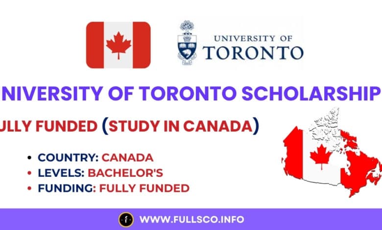 Image presenting University of Toronto scholarship chances