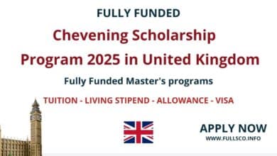 Chevening Scholarship 2025-2026