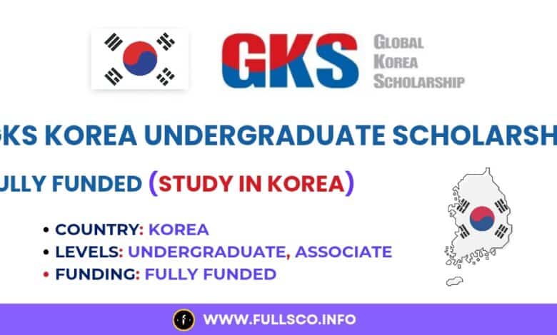 GKS Undergraduate Scholarship 2026/27 in Korea Image showing GKS Undergraduate Scholarship Summary