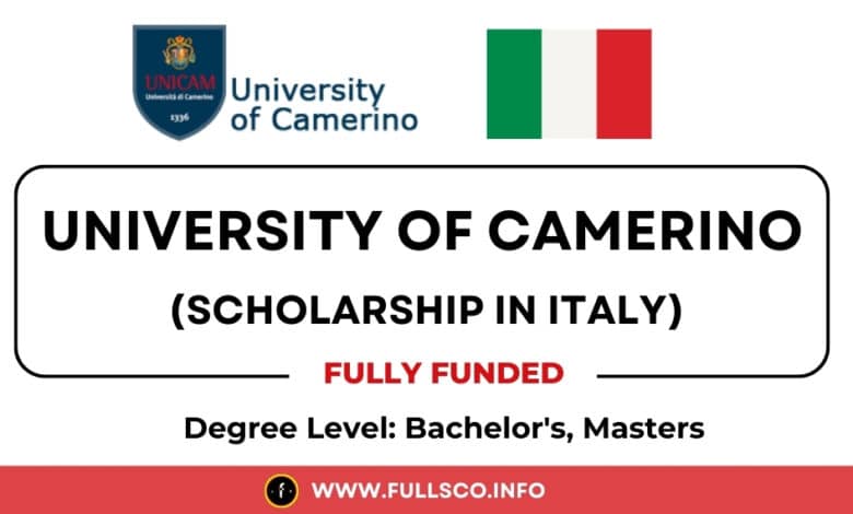 University of Camerino Scholarship 2025 in Italy (Fully Funded) University of Camerino Scholarship 2025 in Italy (Fully Funded)