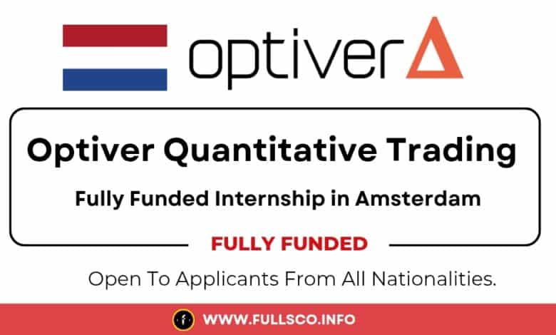 Optiver Quantitative Trading Internship 2025 in the Netherlands
