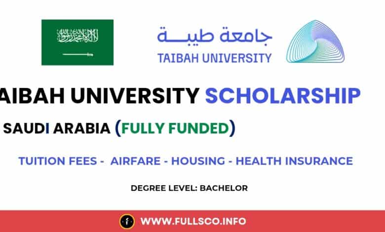Image showing Taibah University fully funded scholarships for study in Saudi Arabia