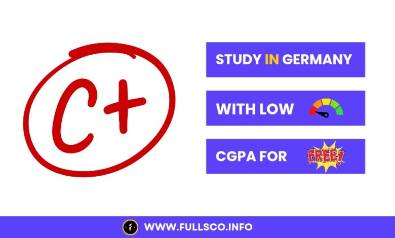 Study in Germany With Low CGPA (Experts Guide) Image illustrating a guide about studying in Germany with a low CGPA.