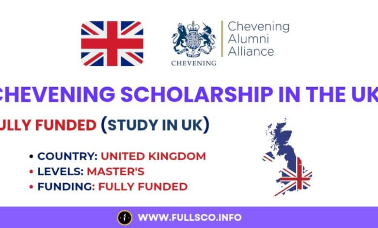 Image about the Chevening Scholarship application in the UK.