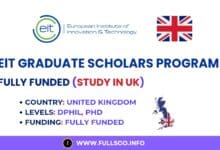 Image showing ElT Graduate Scholars Program Details